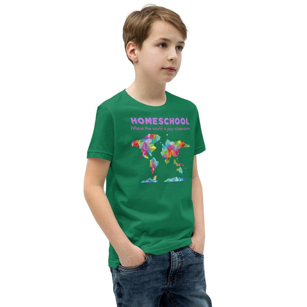 The World is your classroom Youth Short Sleeve T-Shirt