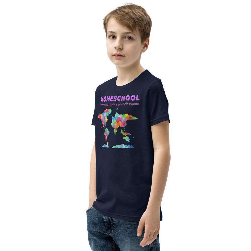 The World is your classroom Youth Short Sleeve T-Shirt
