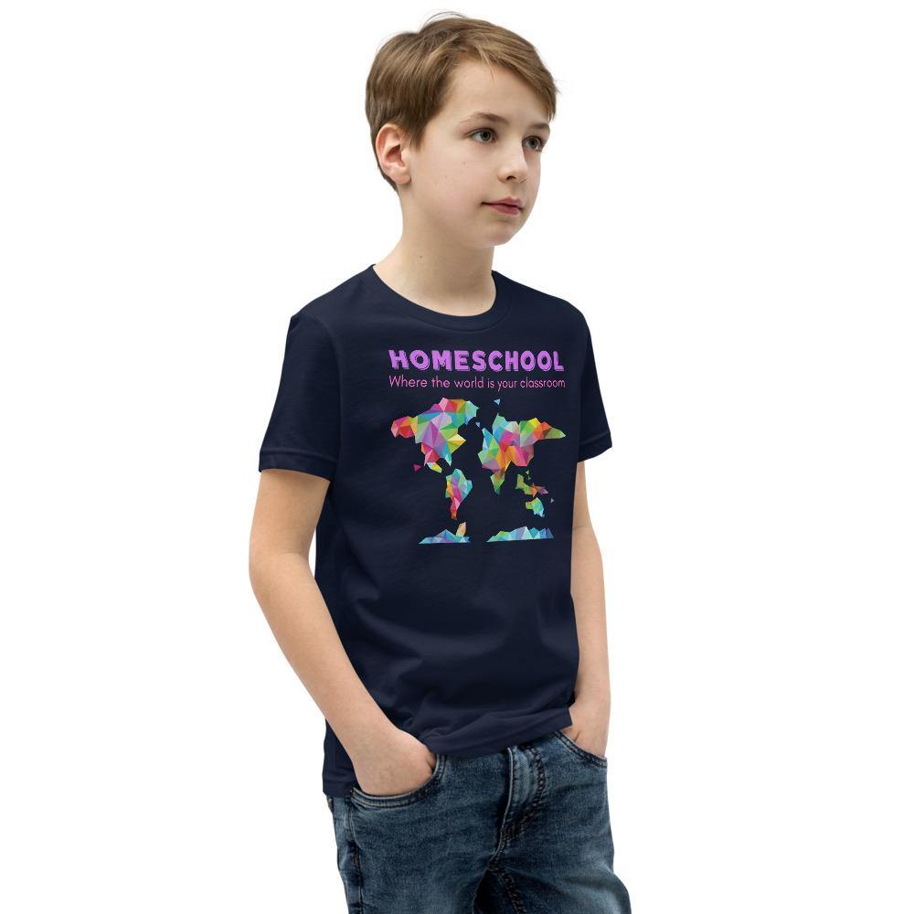 The World is your classroom Youth Short Sleeve T-Shirt
