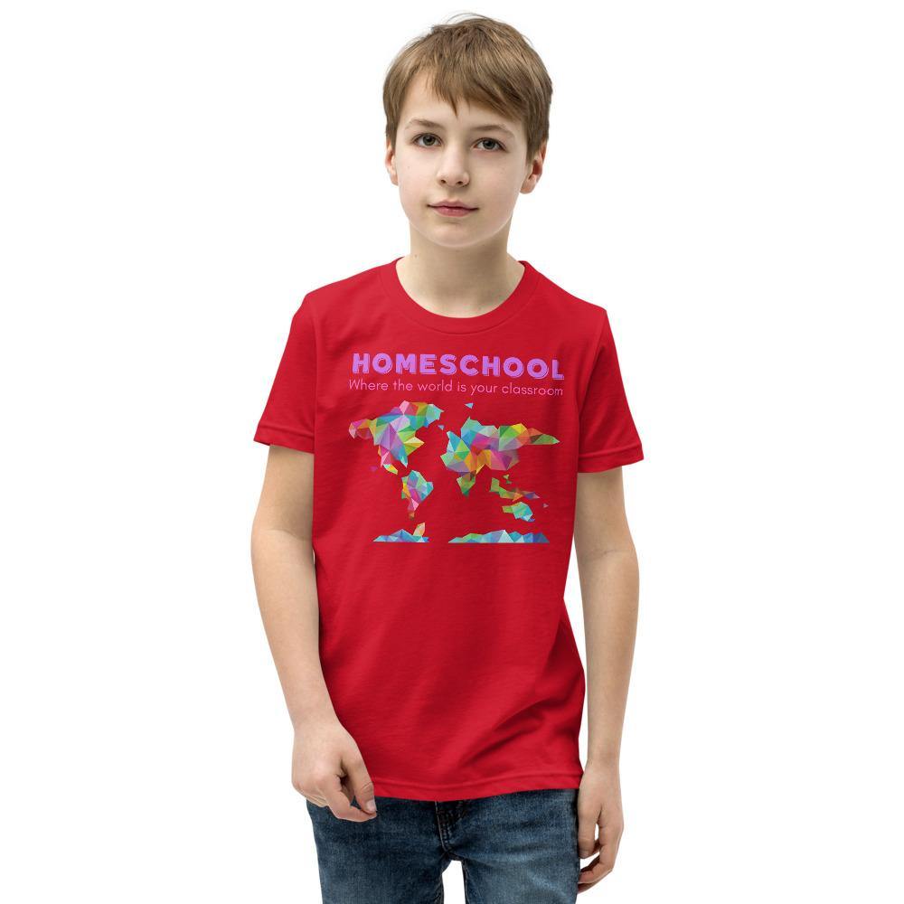 The World is your classroom Youth Short Sleeve T-Shirt