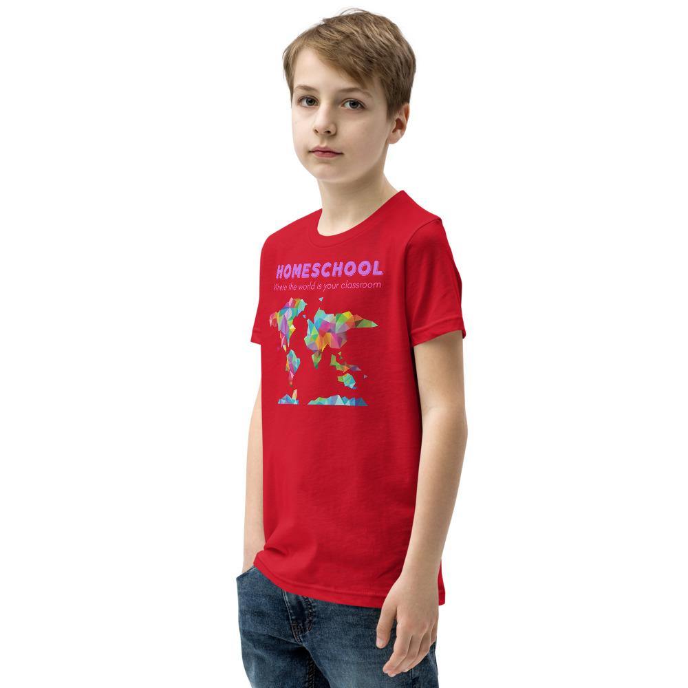 The World is your classroom Youth Short Sleeve T-Shirt