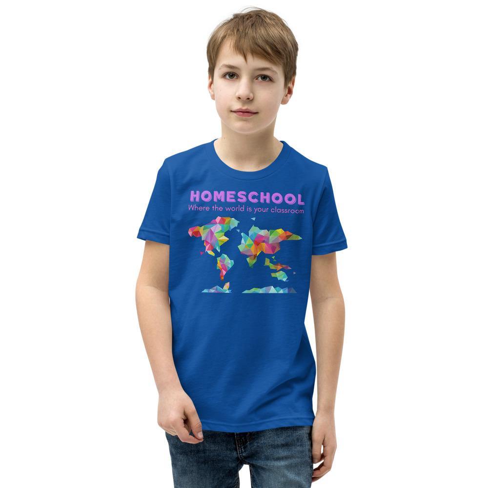 The World is your classroom Youth Short Sleeve T-Shirt