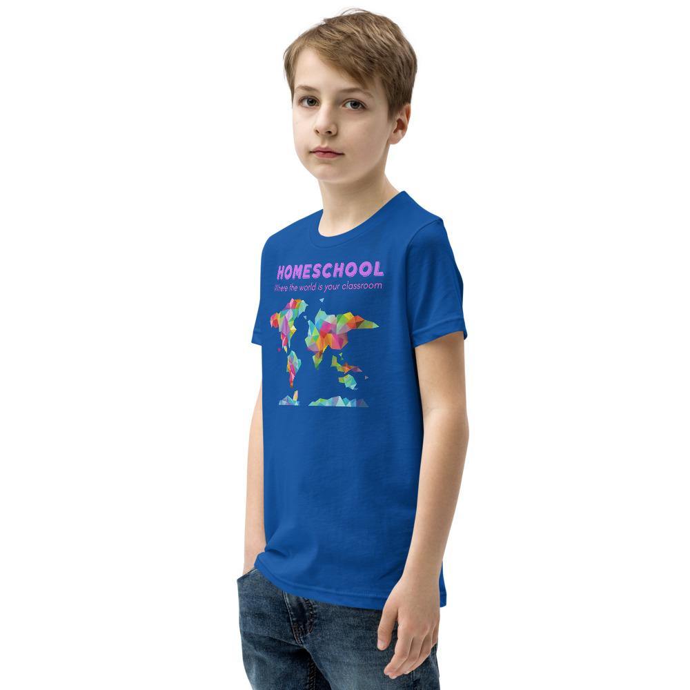 The World is your classroom Youth Short Sleeve T-Shirt