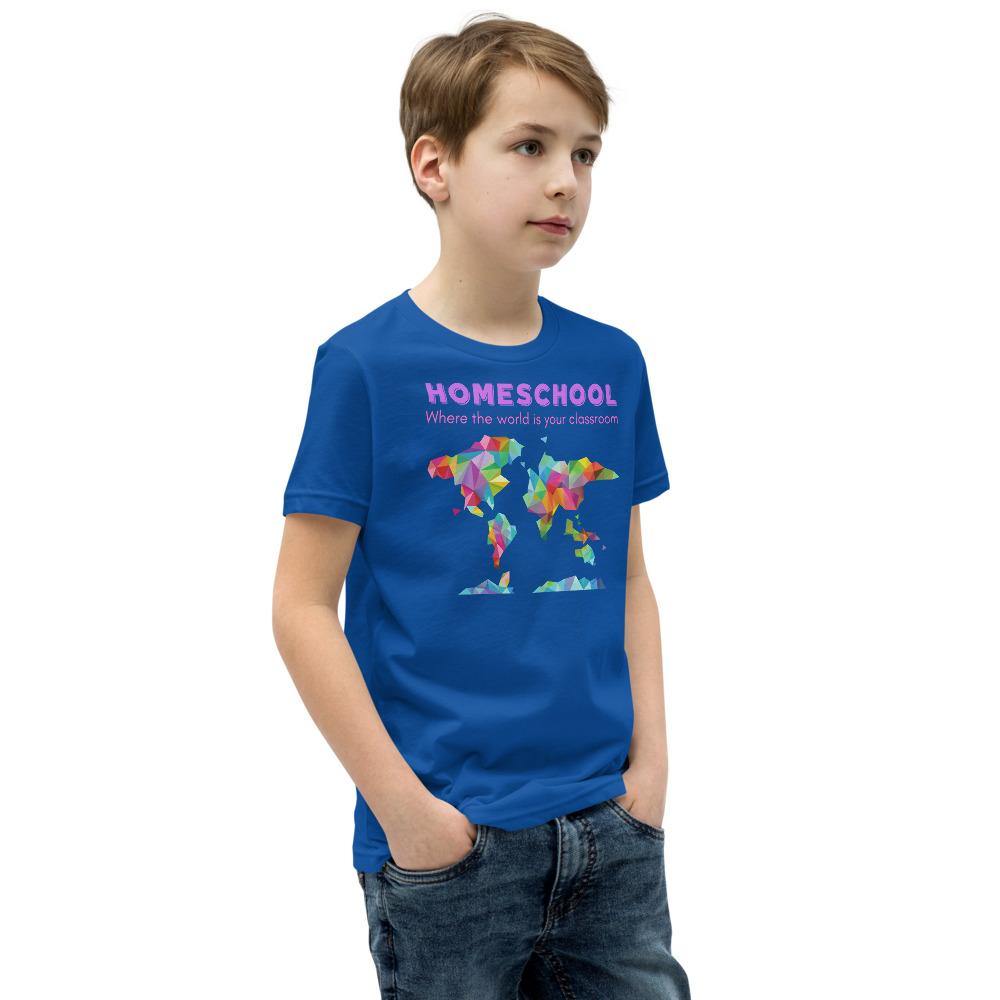 The World is your classroom Youth Short Sleeve T-Shirt