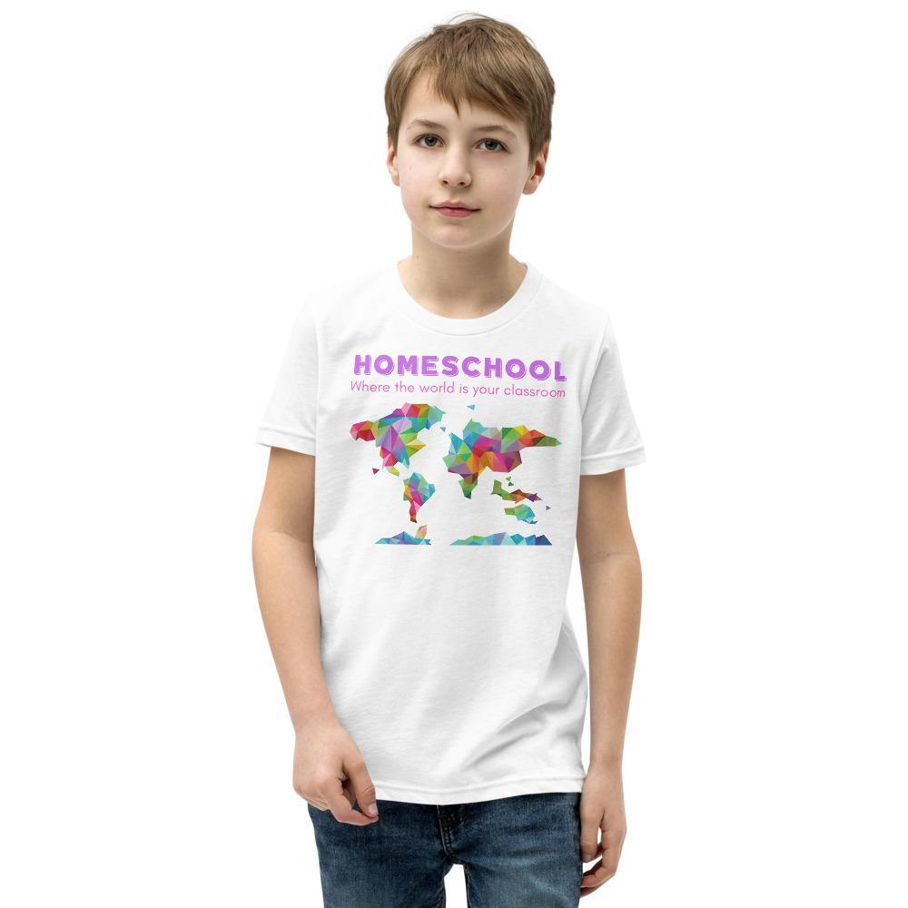 The World is your classroom Youth Short Sleeve T-Shirt
