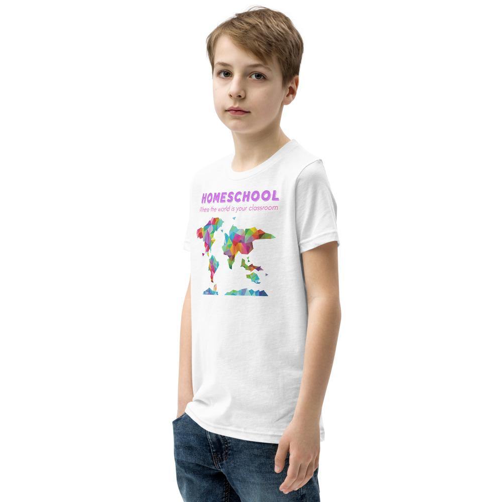 The World is your classroom Youth Short Sleeve T-Shirt