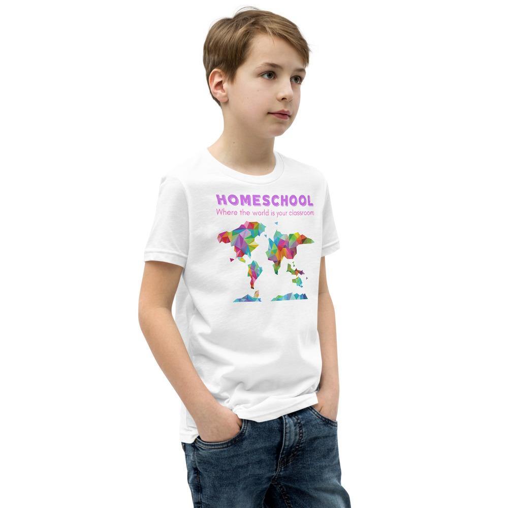 The World is your classroom Youth Short Sleeve T-Shirt
