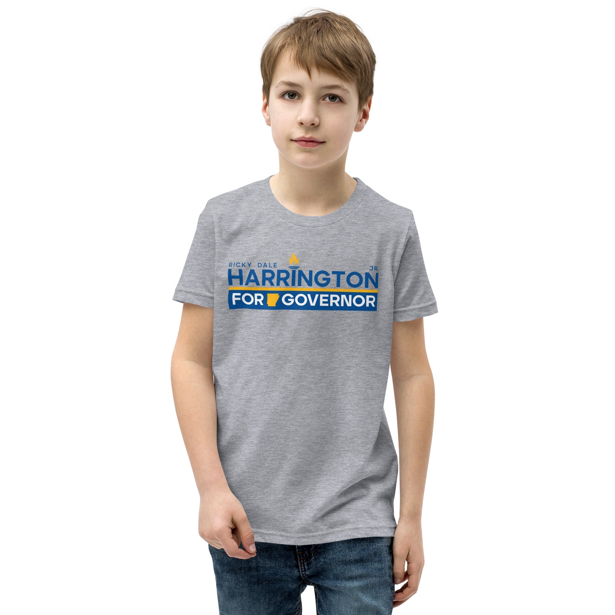 Harrington for Governor Youth Short Sleeve T-Shirt