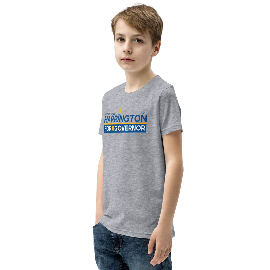 Harrington for Governor Youth Short Sleeve T-Shirt