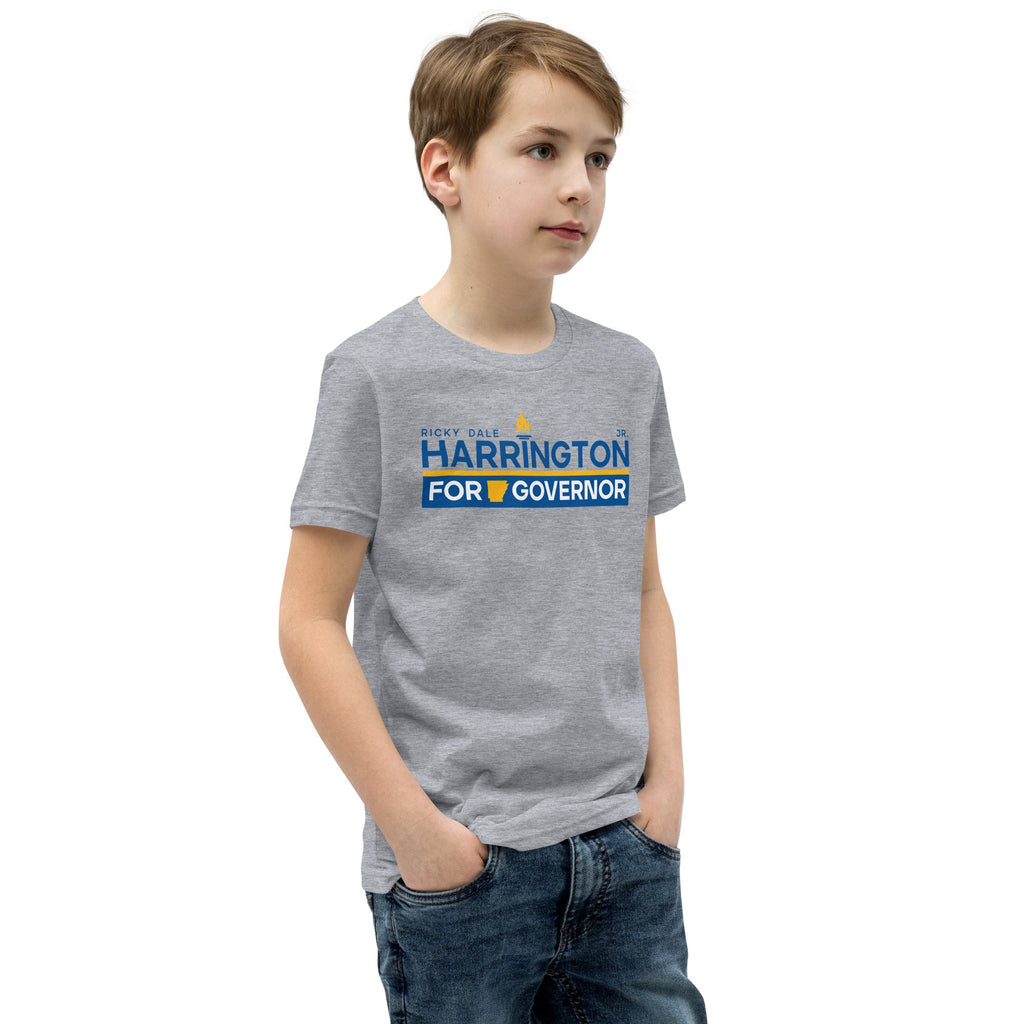 Harrington for Governor Youth Short Sleeve T-Shirt