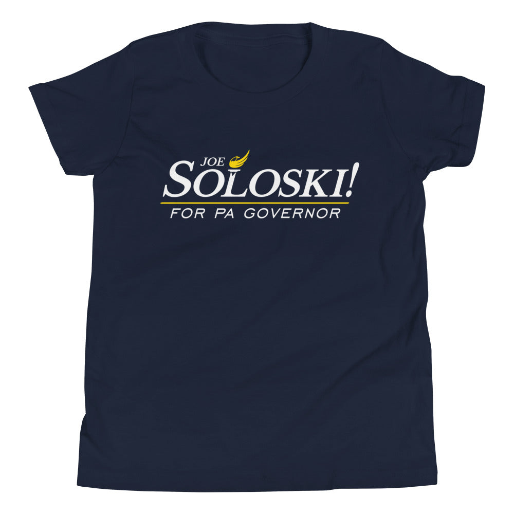 Joe Soloski for Governor of Pennsylvania Youth Short Sleeve T-Shirt