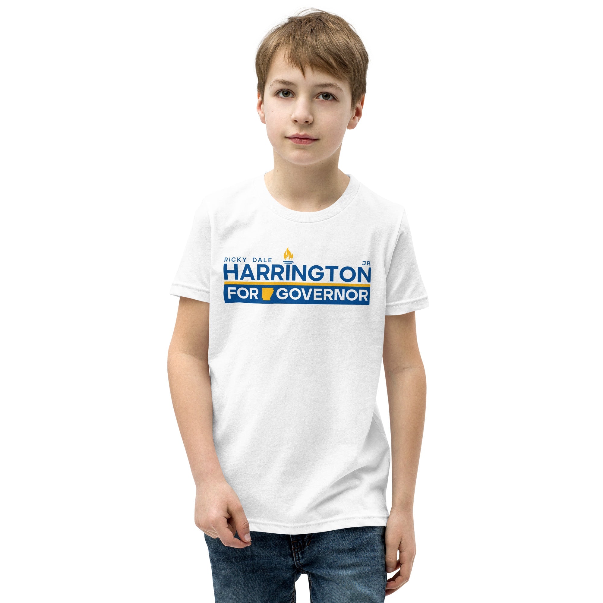 Harrington for Governor Youth Short Sleeve T-Shirt