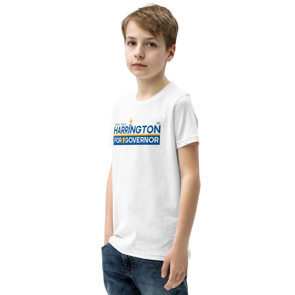 Harrington for Governor Youth Short Sleeve T-Shirt
