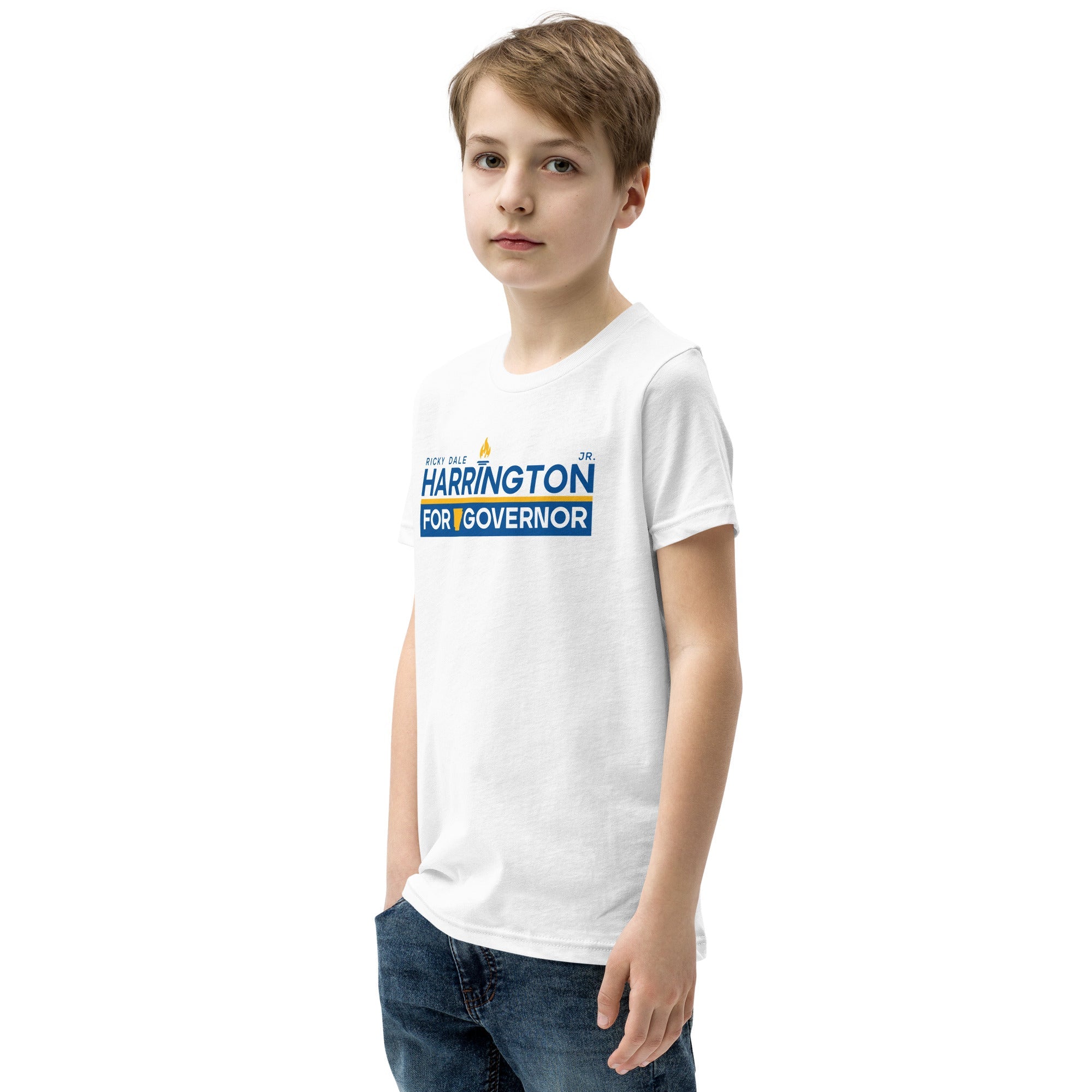 Harrington for Governor Youth Short Sleeve T-Shirt