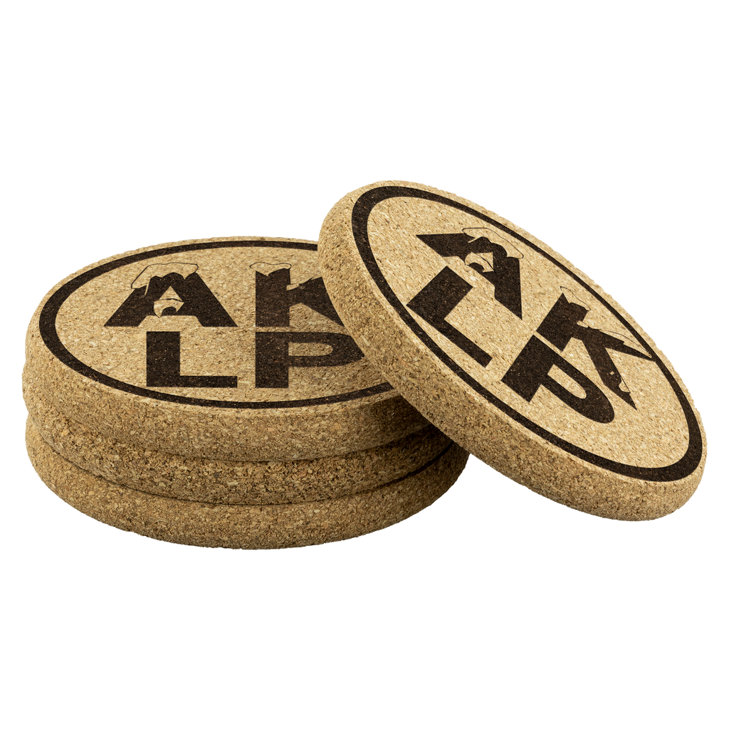 Alaska LP Cork Coasters