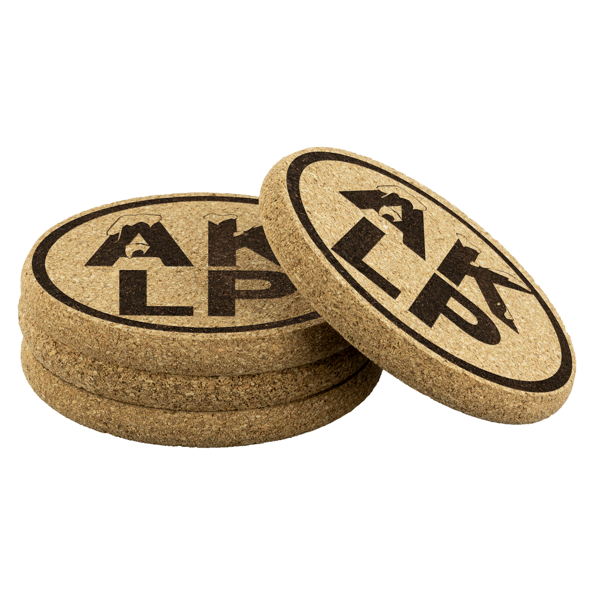 Alaska LP Cork Coasters